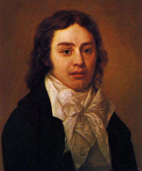 Pieter van Dyke Portrait of Samuel Taylor Coleridge Sweden oil painting art